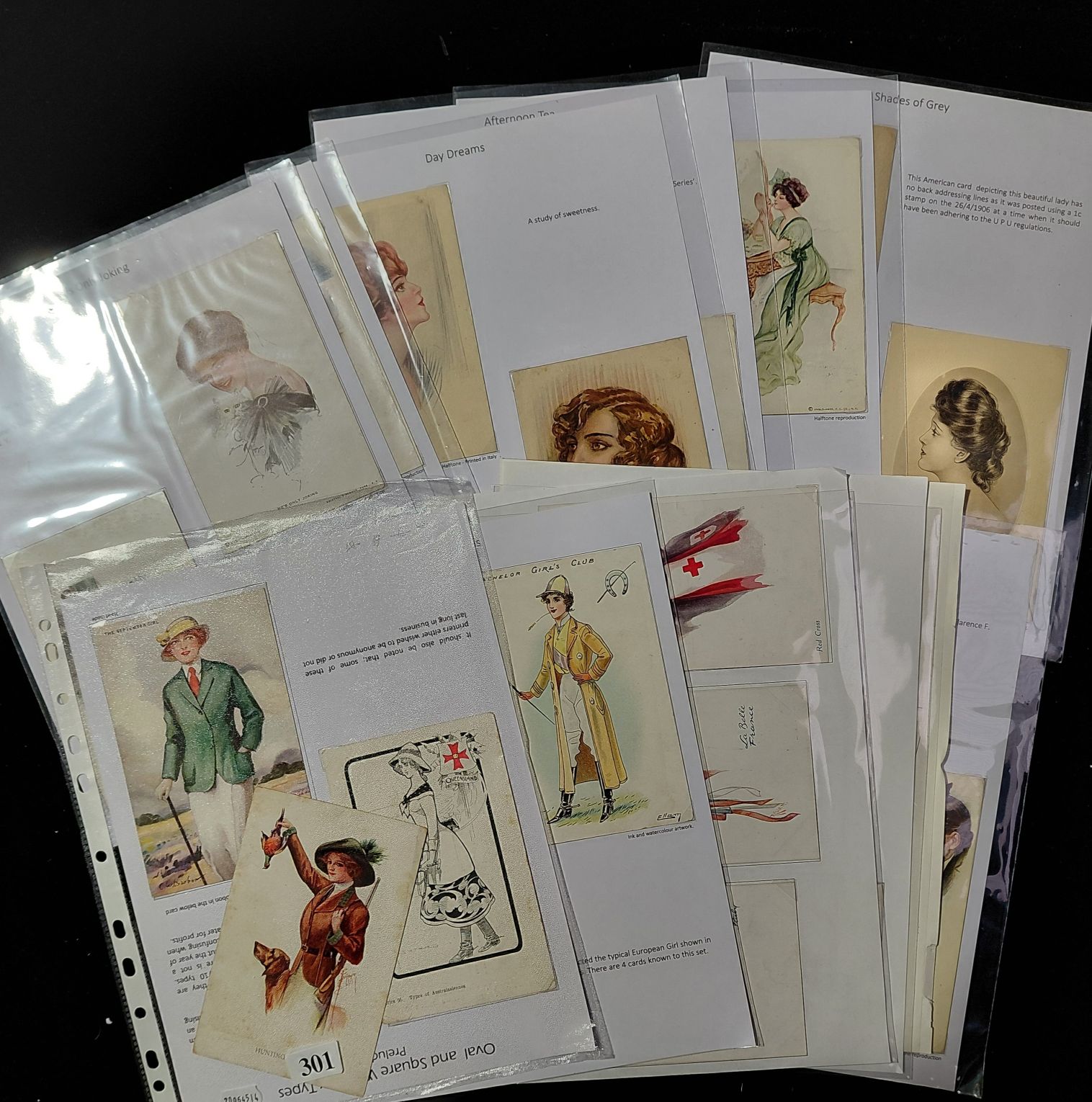 301 · POSTCARDS - WOMEN