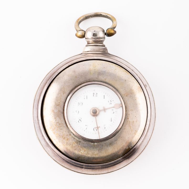 Great Britain, A. Crawshaw, Pair Cased, Silver Pocket Watch, C. early 1900s, VF