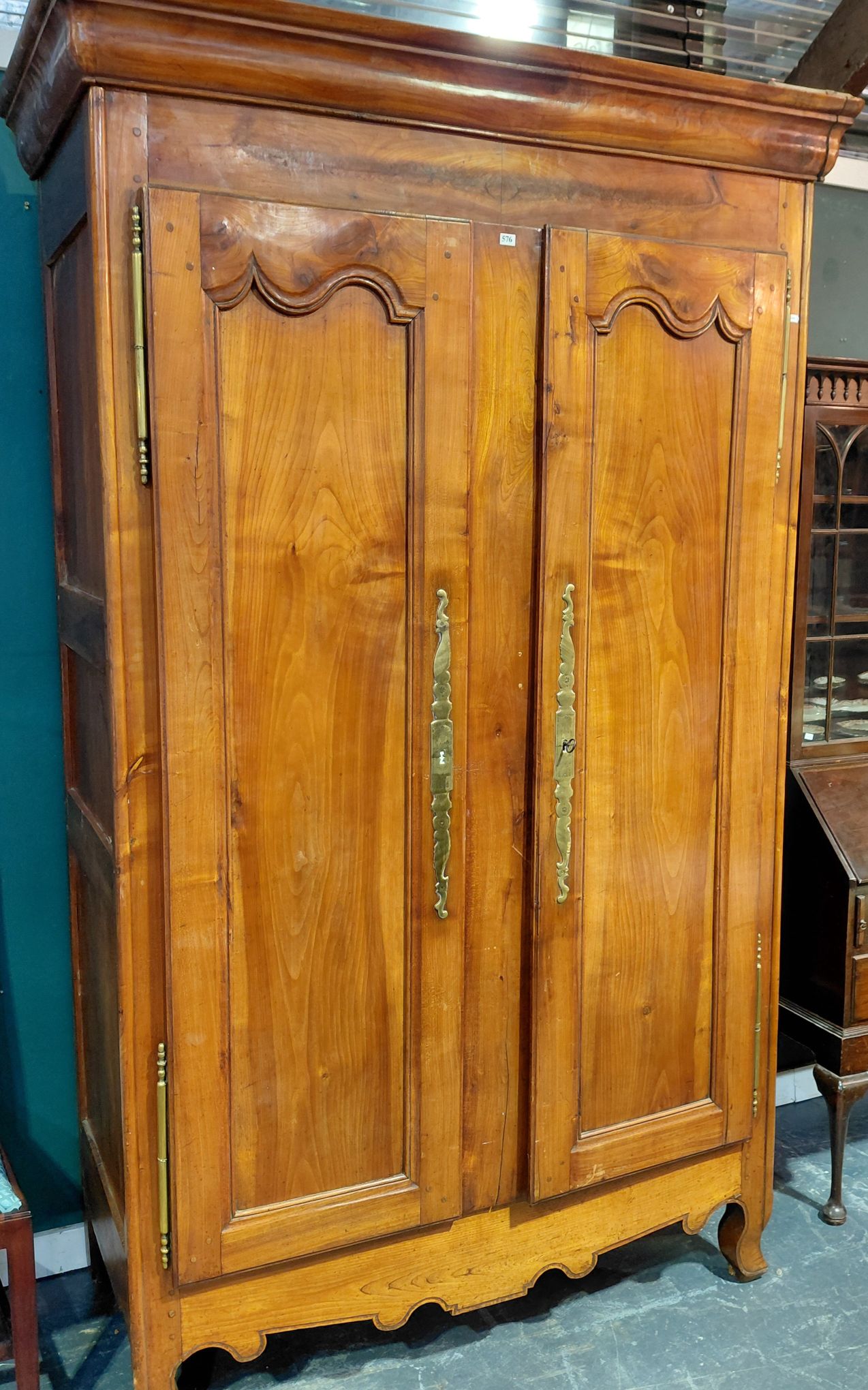 576 · 19TH C. FRENCH COUNTRY HOUSE ARMOIRE