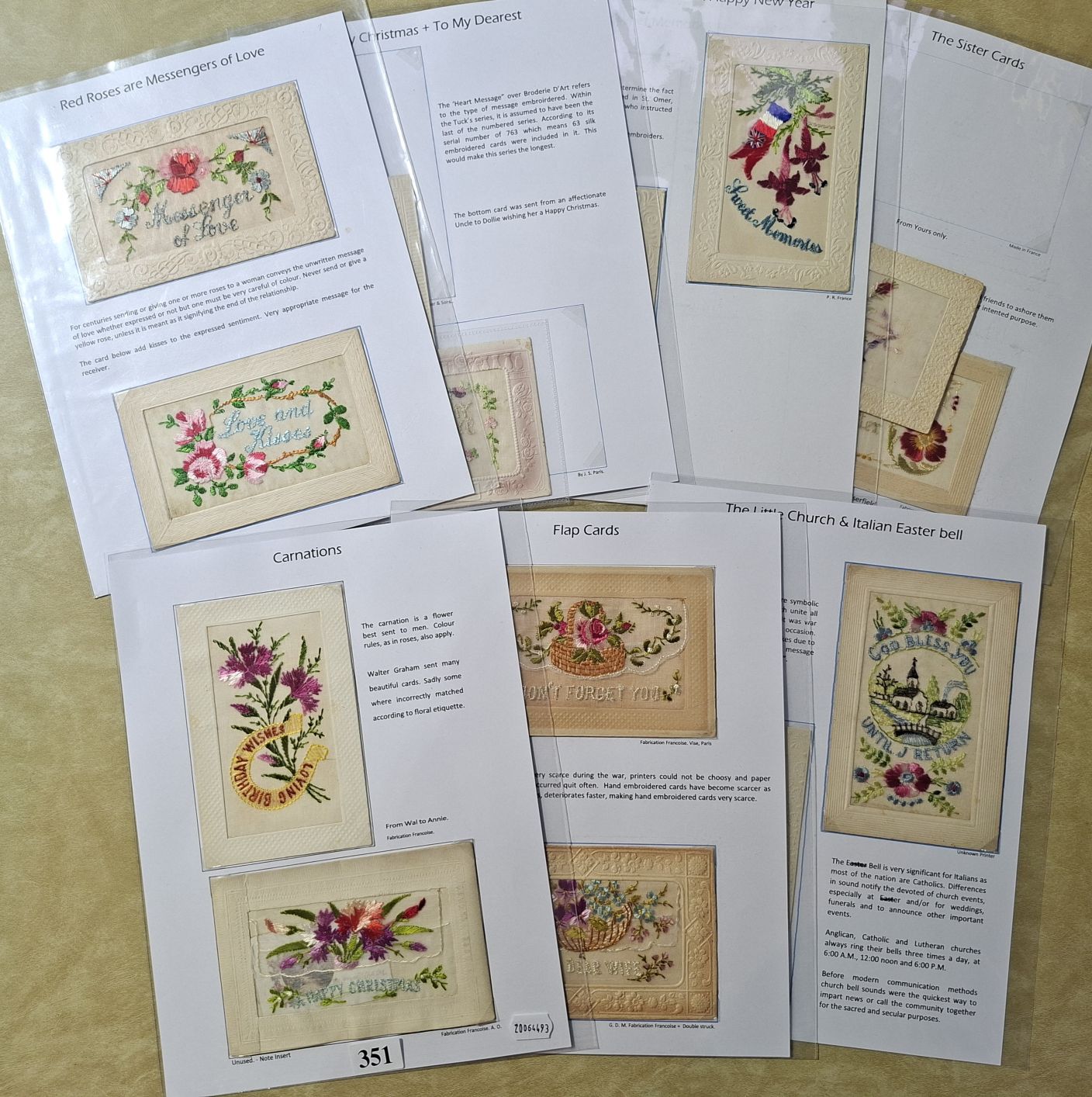 Silk Postcards