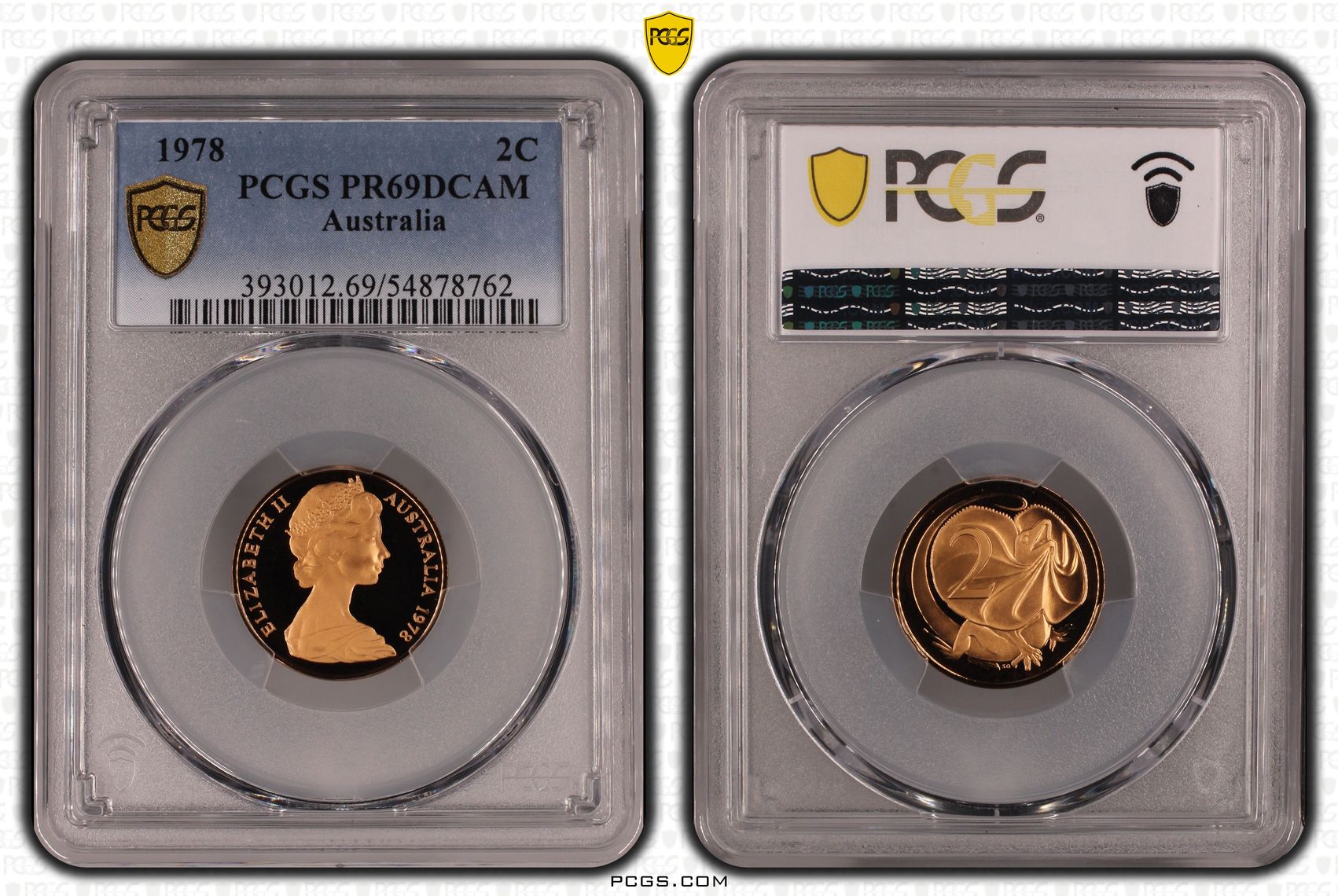 Two Cent, 1978, Pcgs Pr69dcam