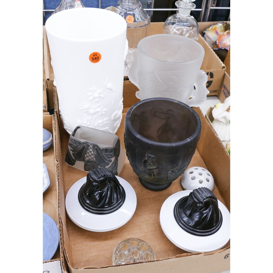 Box Deco Glass Vases