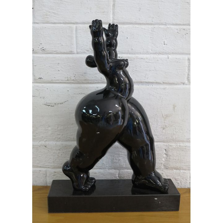 RESIN FIGURE ON STAND