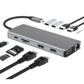 12-in-1 Type-C Hub Multi-Function Adapter (F1509)|NOT TESTED