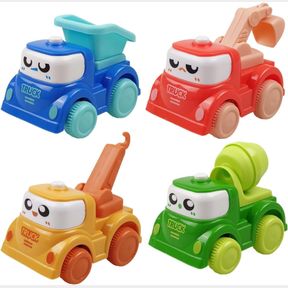 ANDITOY 4 PACK PULL BACK ENGINEERING CARS FOR KIDS BOYS GIRLS CHRISTMAS TOYS STOCKING STUFFERS GIFTS 2 PCS