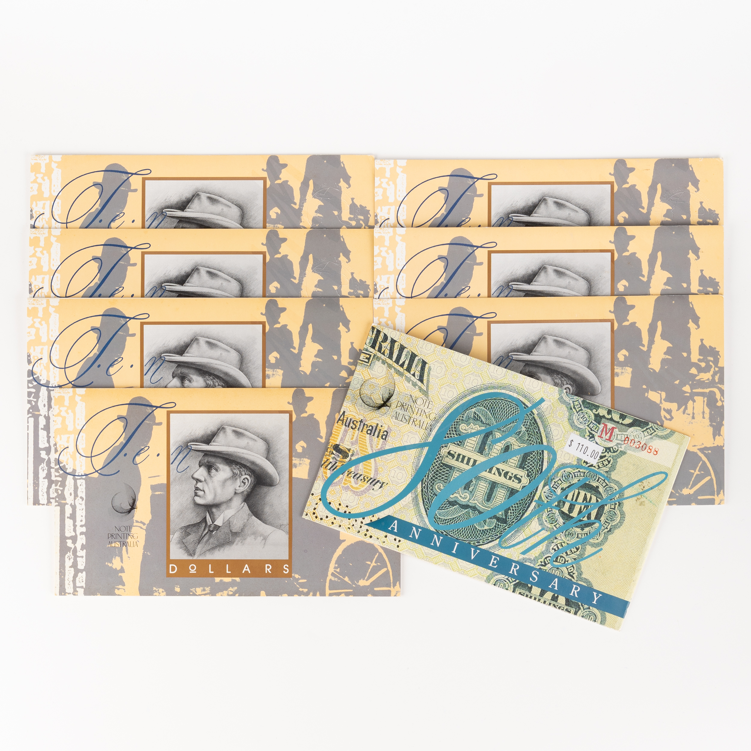 Elizabeth II, Ten Dollars - Twenty Dollar, 1993, UNC