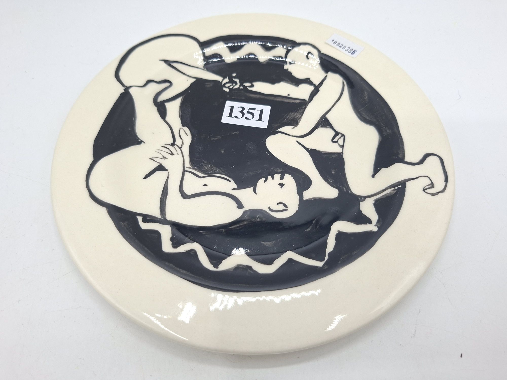 Christian Vocke Pottery Plate