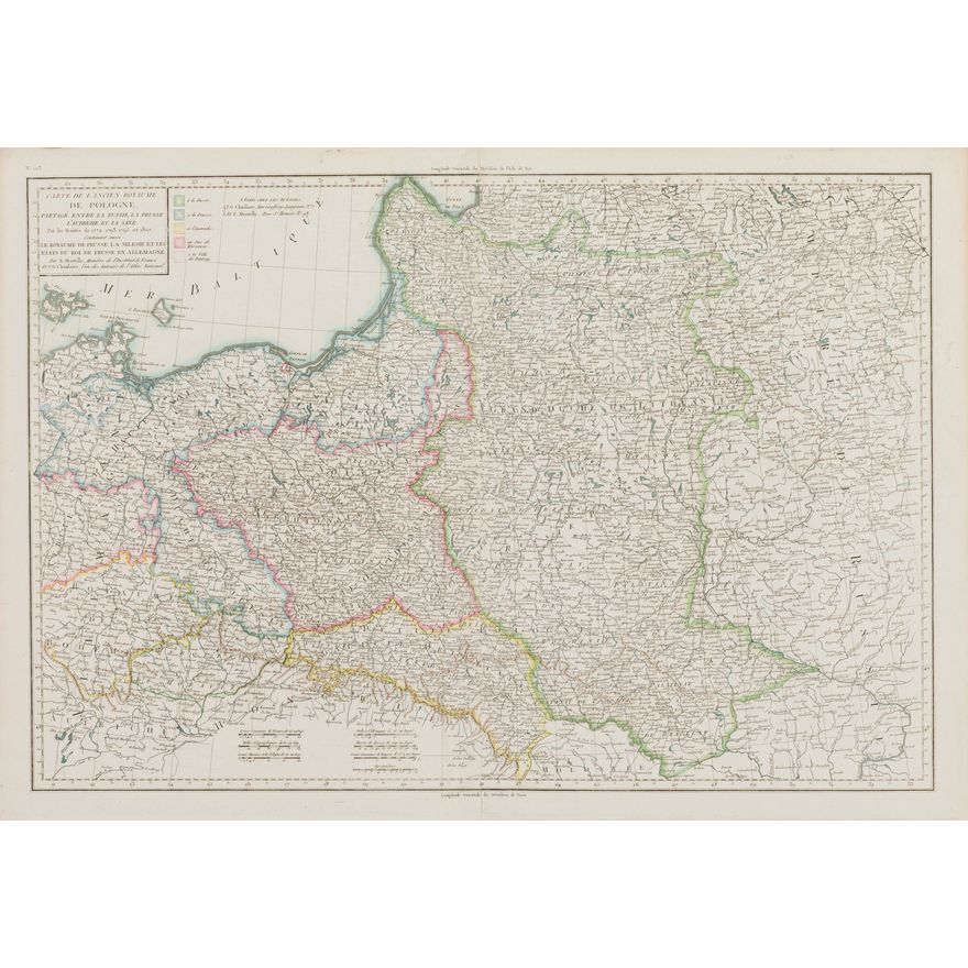 Carte de l’ancien Royaume de Pologne…