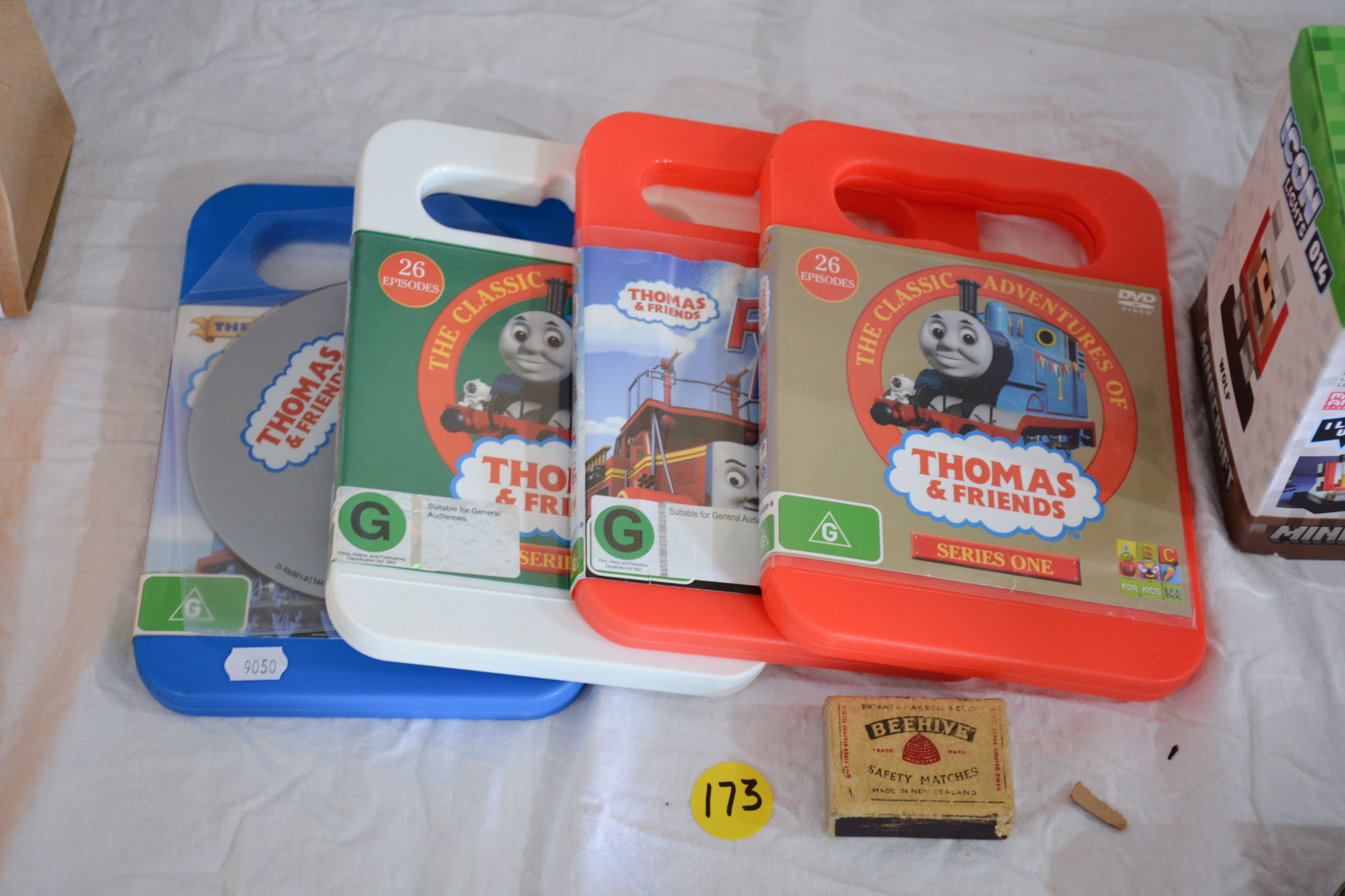 Thomas and Friends DVDs x 5 — NZ auction result