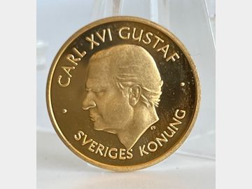 1997 SWEDEN CHARLES XVI .900 GOLD 1000 KRONA