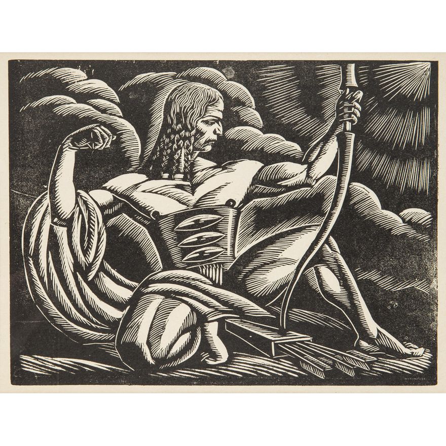 Władysław Skoczylas | Łucznik, 1924 r.