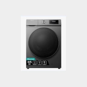 HISENSE 8KG/5KG SMART WASHER DRYER WITH INVERTER -TITANIUM GREY - GREY