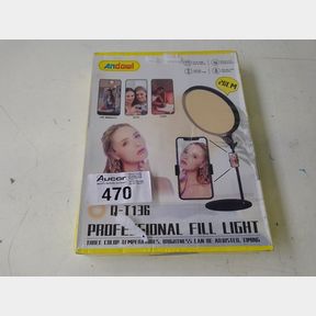 26CM DESKTOP LED PROFESSIONAL FILL LIGHT FOR SELFIE LIVE BROADCAST -Q-T136