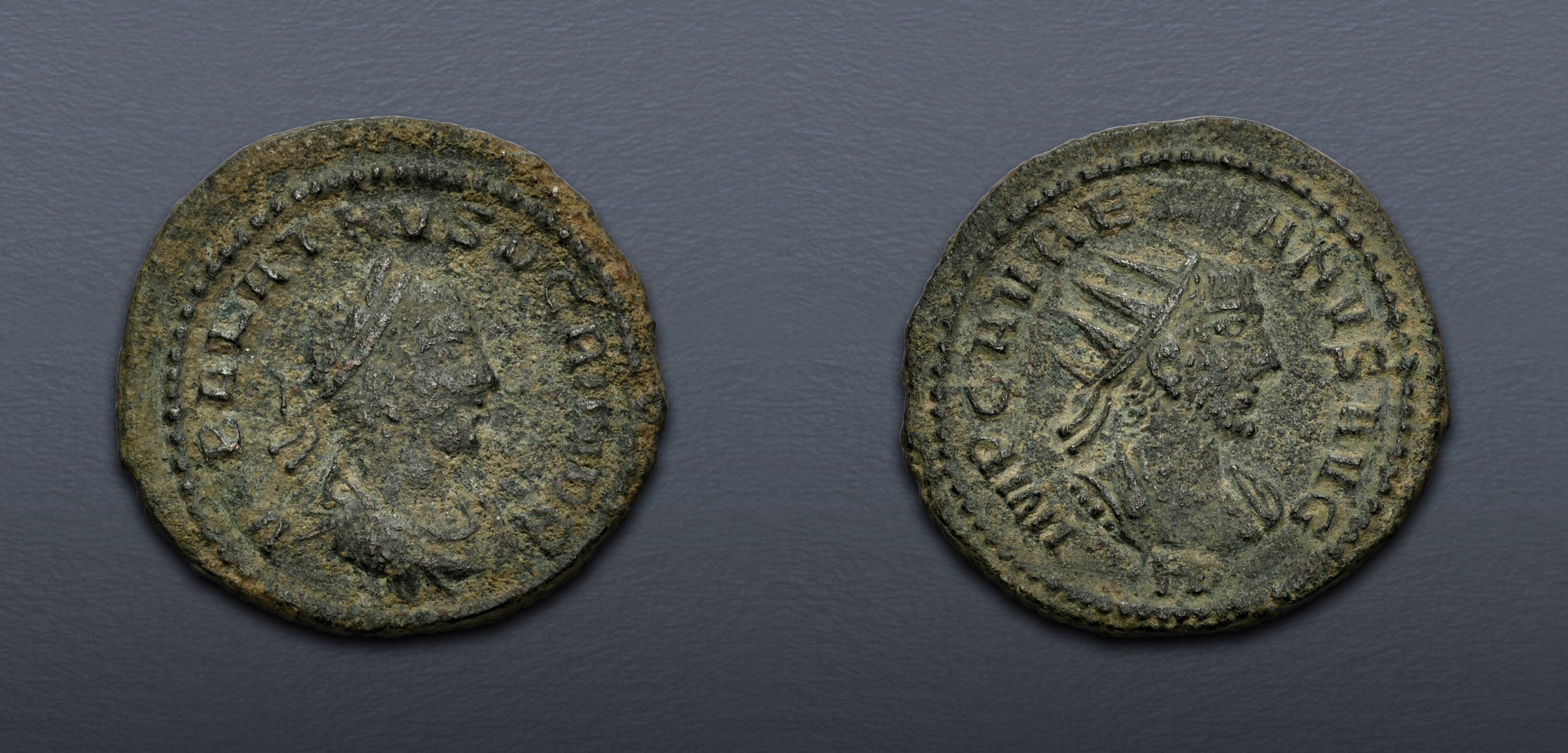 Aurelian, with Vabalathus. AD 270-275. Antoninianus (21mm, 3.77 g, 12h ...