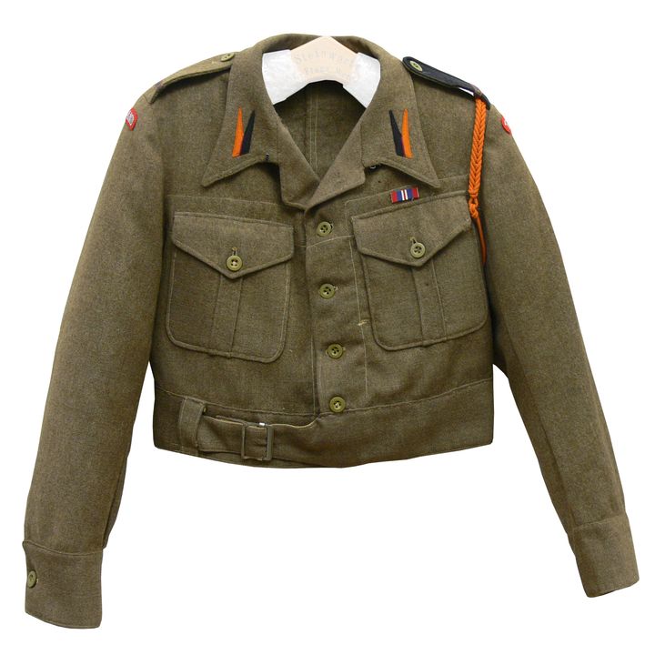 KURTKA BATTLE DRESS STARSZEGO SZEREGOWCA 1 PPANC. 1 KP 1 DPANC.