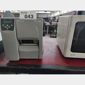 Zebra S4M Industrial / Commercial Thermal Label Printer