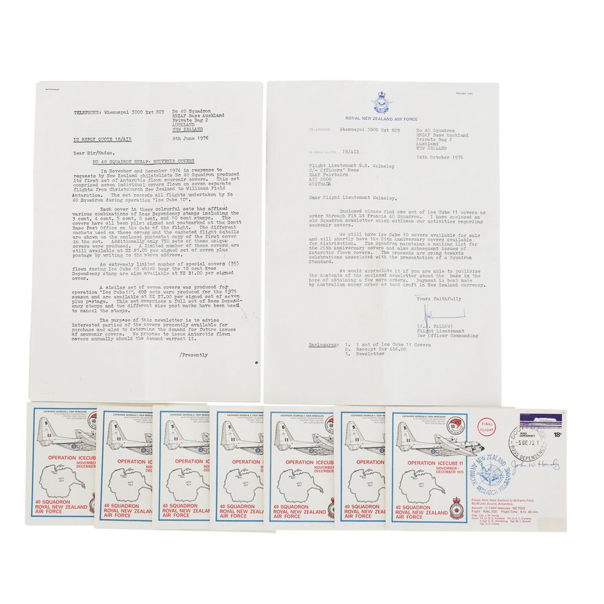 Antarctica, FDC, VF