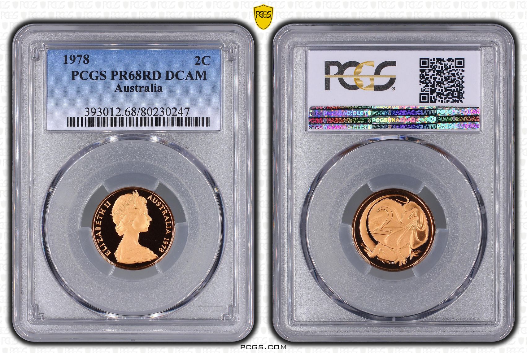 , Two Cent, 1978, Pcgs Pr68dcam