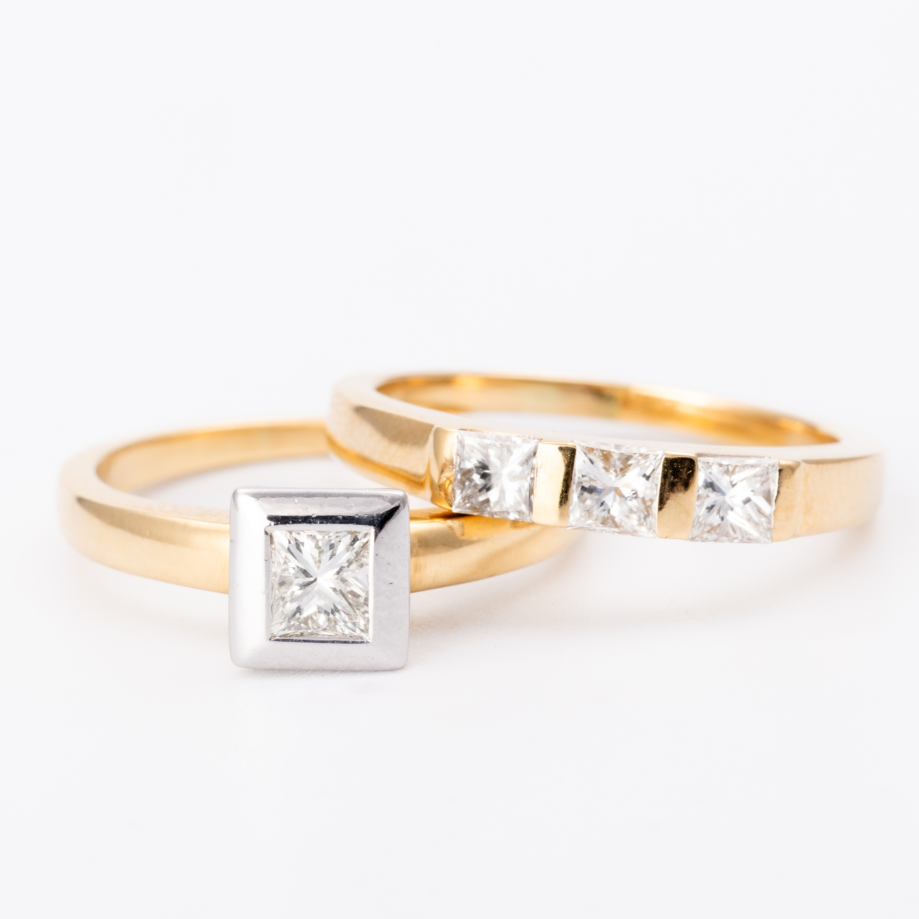 0.60ct Diamond Bridal Set in 18ct Gold