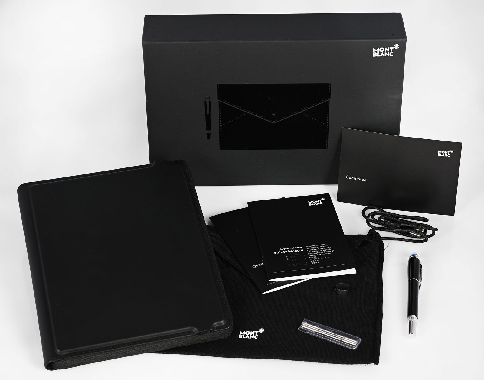 ケース、説明書等付属 MONTBLANC Augmented paper hands on montblanc augmented paper!