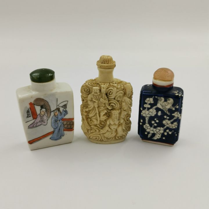 Snuff Bottles (x3)