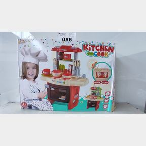 FUN KITCHEN COOK SET WITH MUSIC AND LIGHT FOR KIDS -