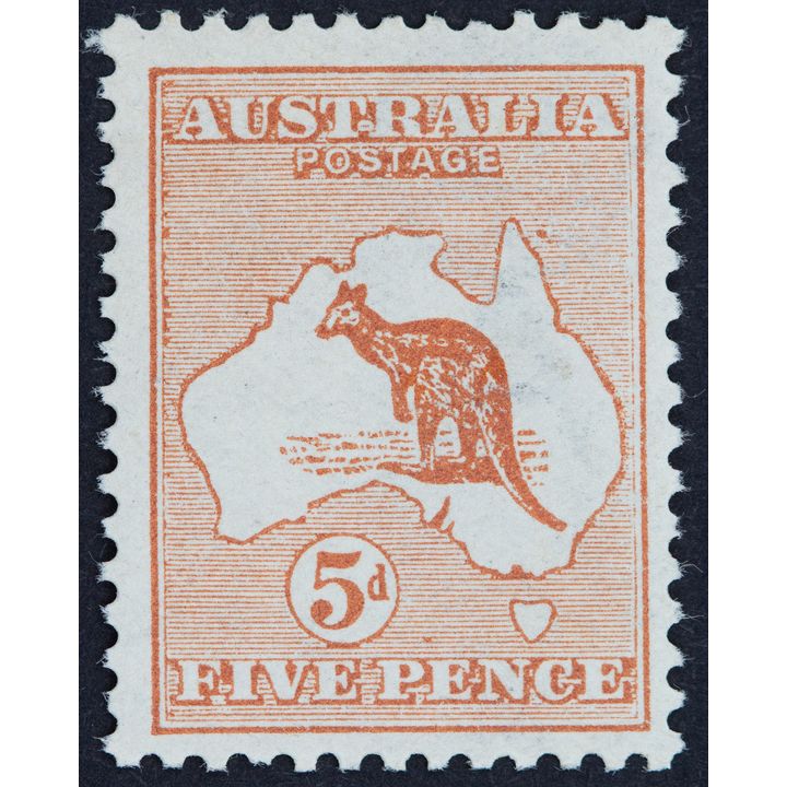 First Watermark, Fivepence, 1913, Good
