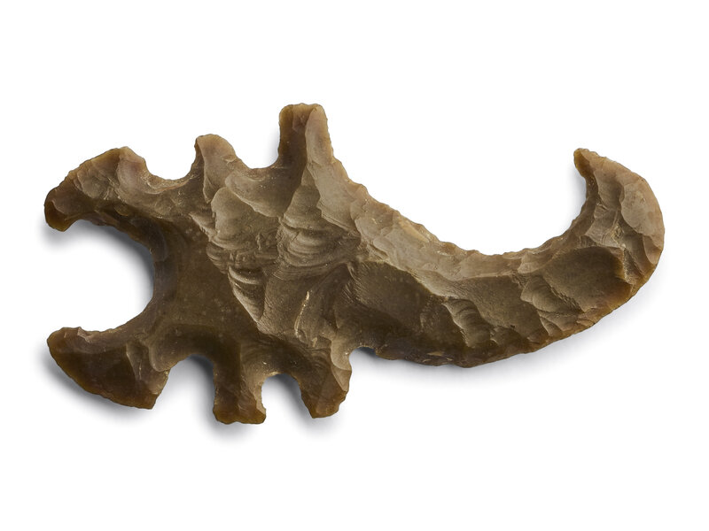 A Maya Eccentric Flint