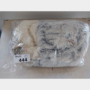 LARGE CRYSTAL VELVET SEMI-ENCLOSED CAT NEST-WHITE GREY