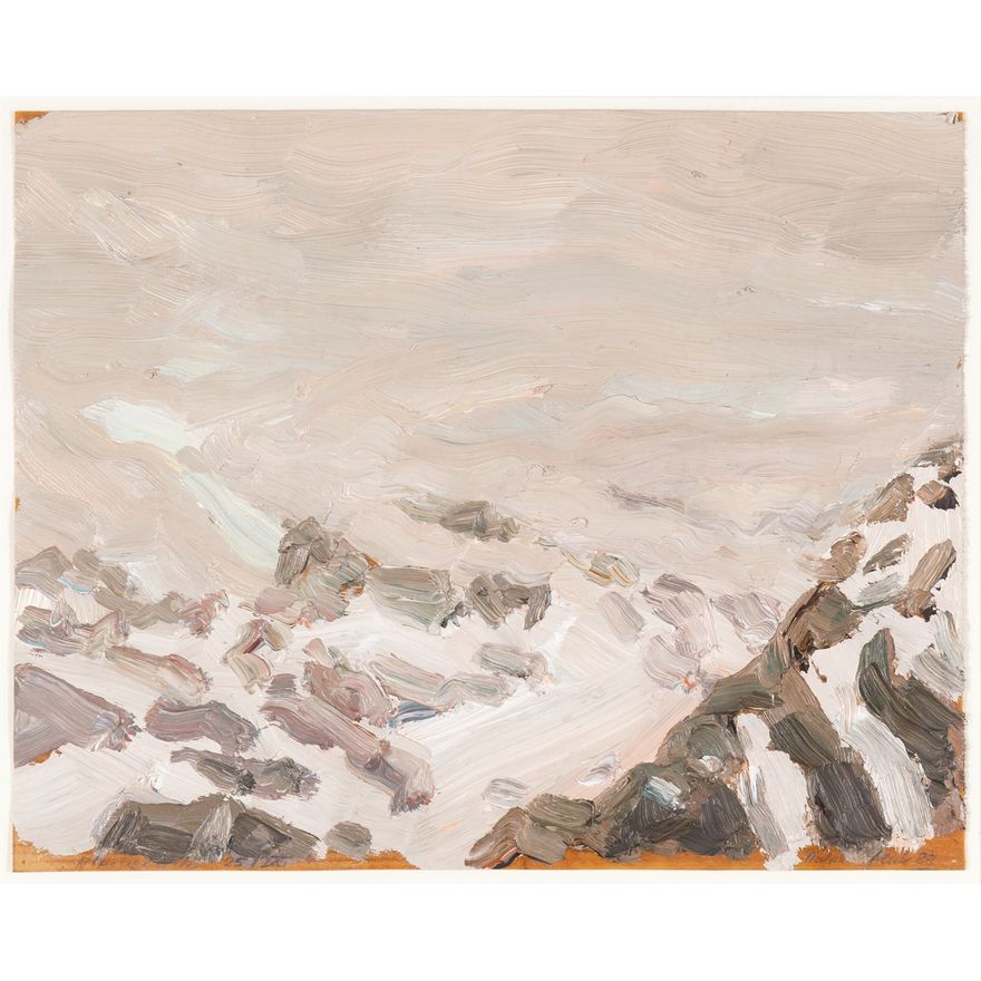 Ralph Fleck Alpenstück 25/IX 1988