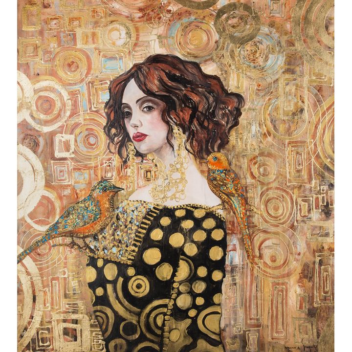 Mariola Świgulska | W zamyśleniu złotych iluzji Klimta, 2023 r.