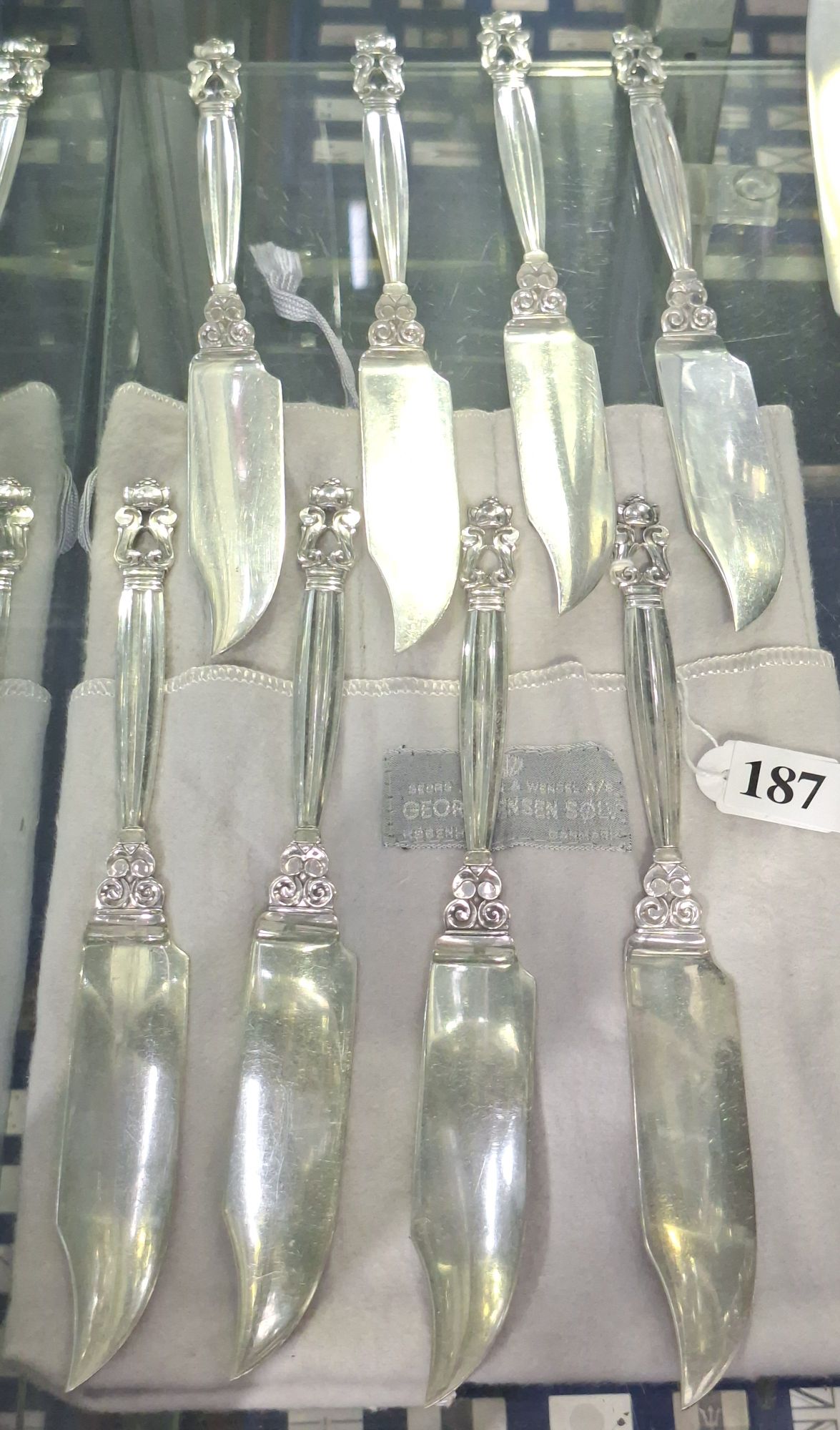 Georg Jensen Sterling Silver Knives