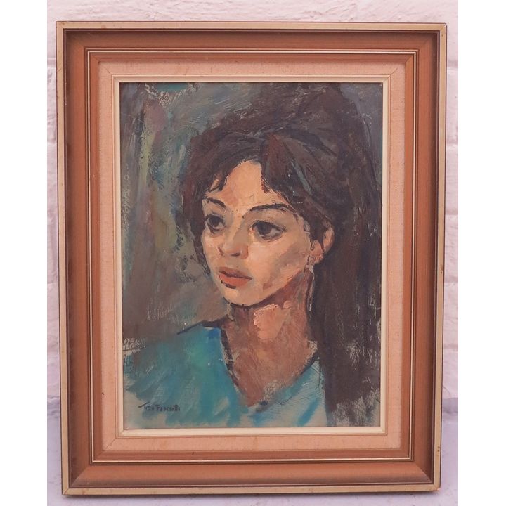 TITTA FASCIOTTI - OIL ON BOARD