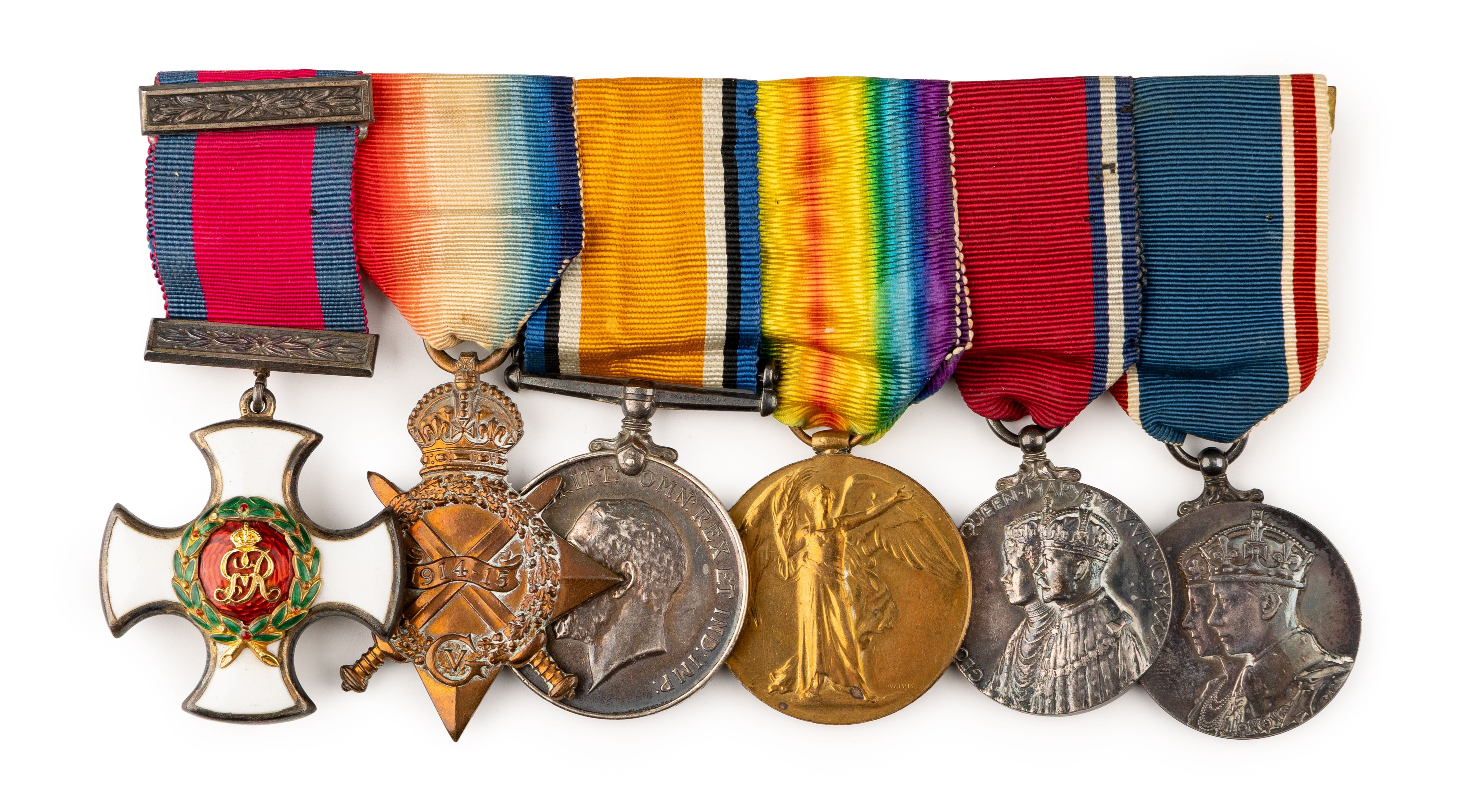 George V - George VI, Australian Distinguished Service Order (DSO) Group of Six, 1914 - 1918, EF