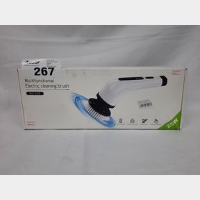 ELECTRIC SPIN SCRUBBER CORDLESS CLEANING BRUSH WITH 8 REPLACEABLE BRUSH