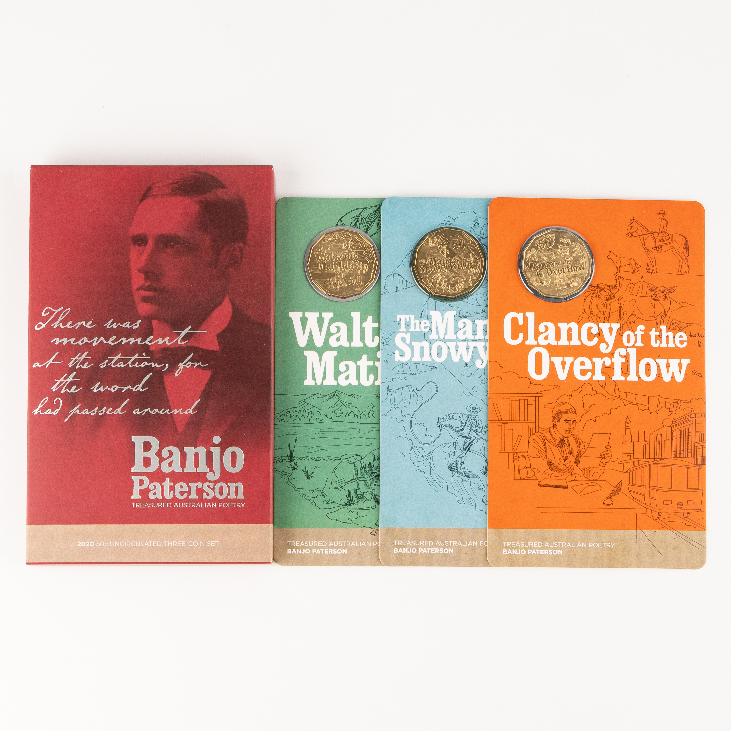 Elizabeth II, RAM - Banjo Paterson, Fifty Cents, 2020, UNC