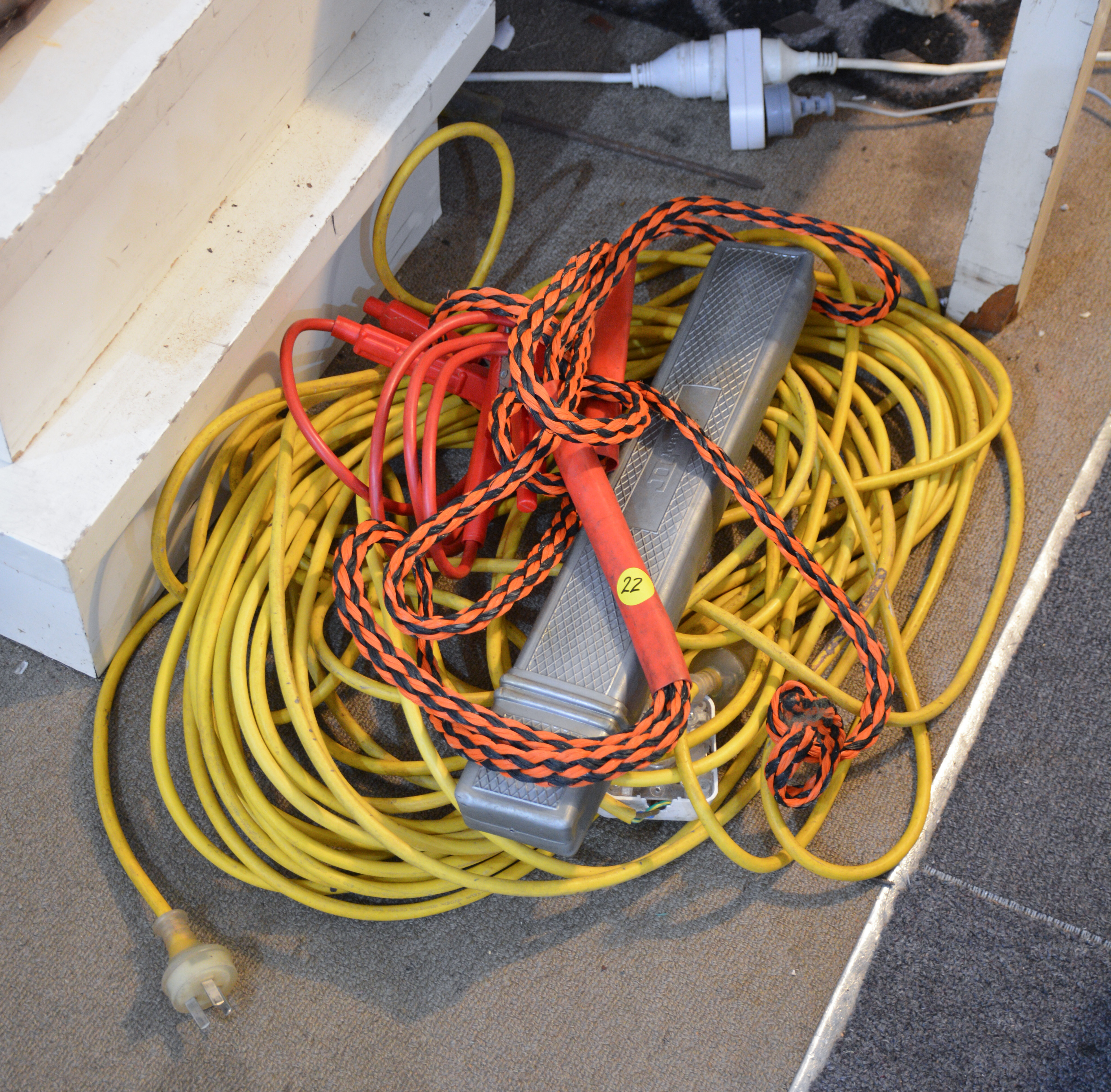 Electrical Items Incl Extension Lead — sold at auction in New Zealand for $25