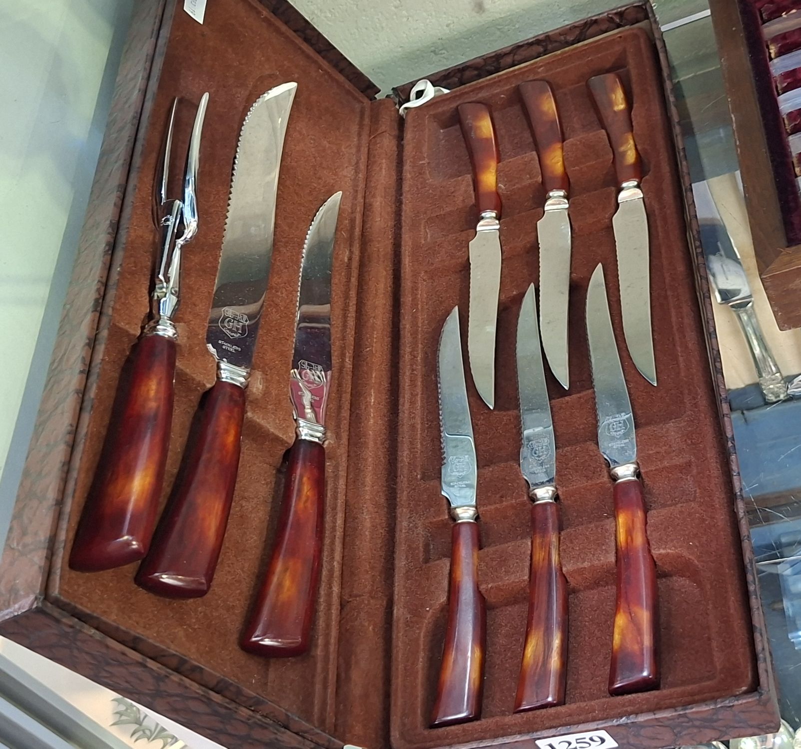 Vintage Carving Set