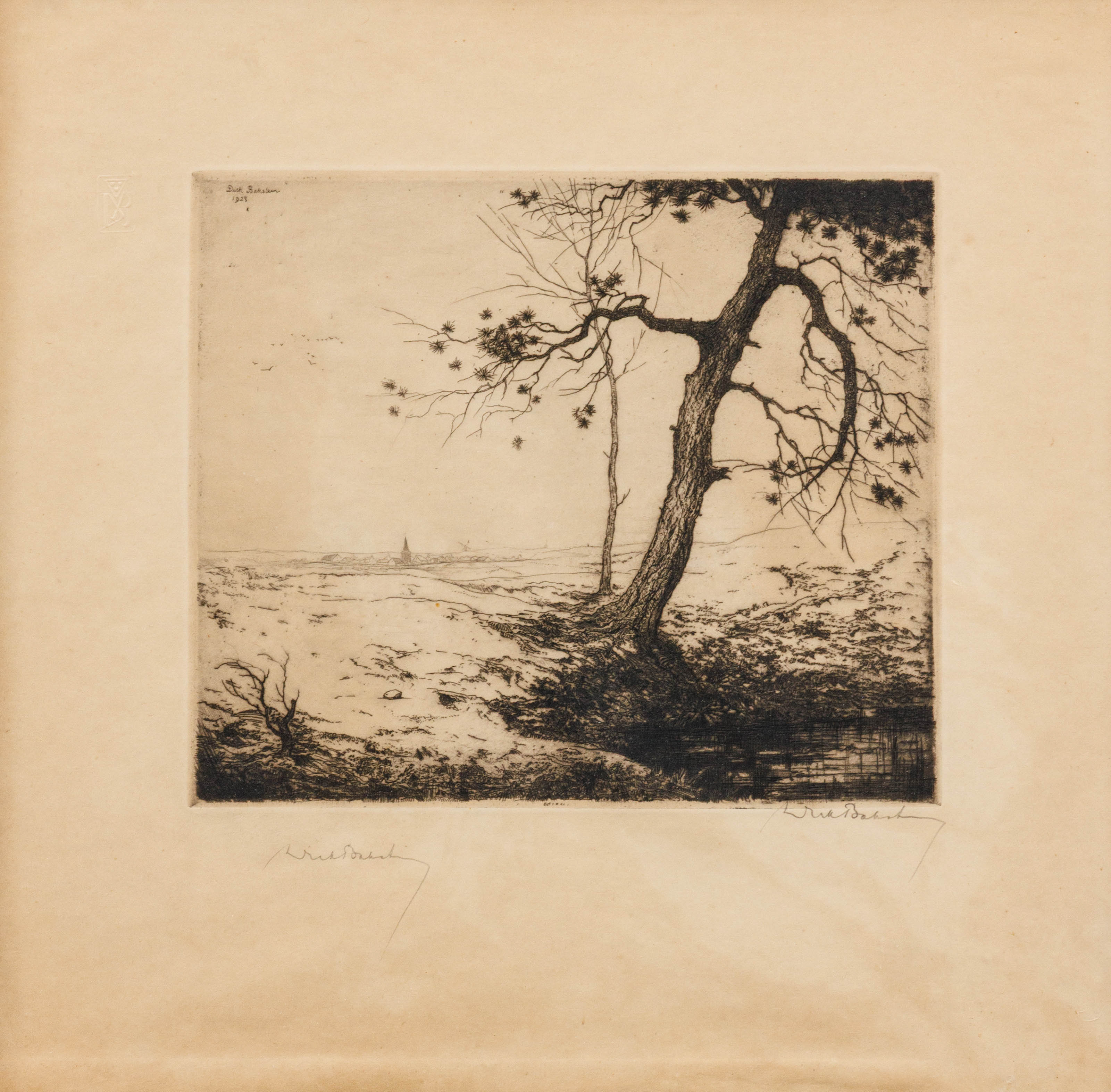 Dirk baksteen (1886-1971) – kavel bij Bernaerts, Antwerp