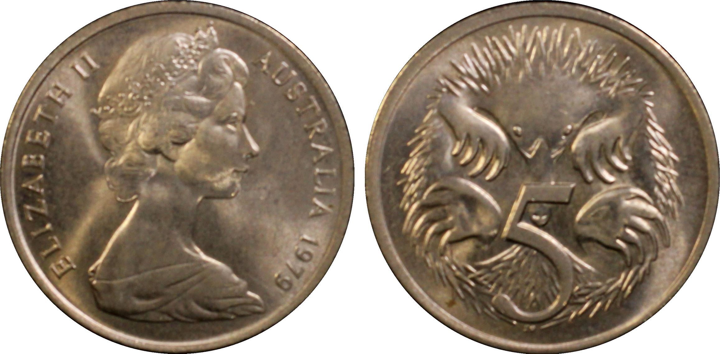 147 · Elizabeth II,  , Five Cent, 1979, PCGS MS64