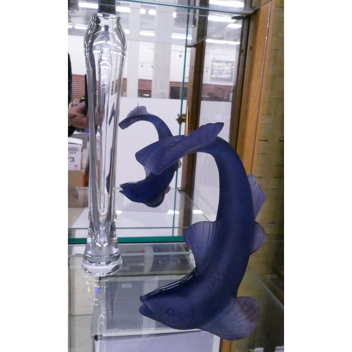 2pc Steuben & Daum Glass (AS IS)- 9'' to 12.5''