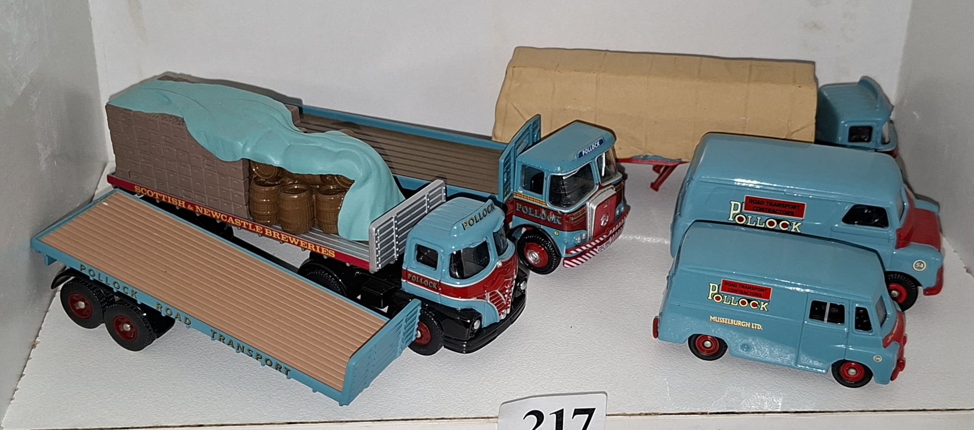 217 · POLLOCK TRUCKS AND TRAILERS