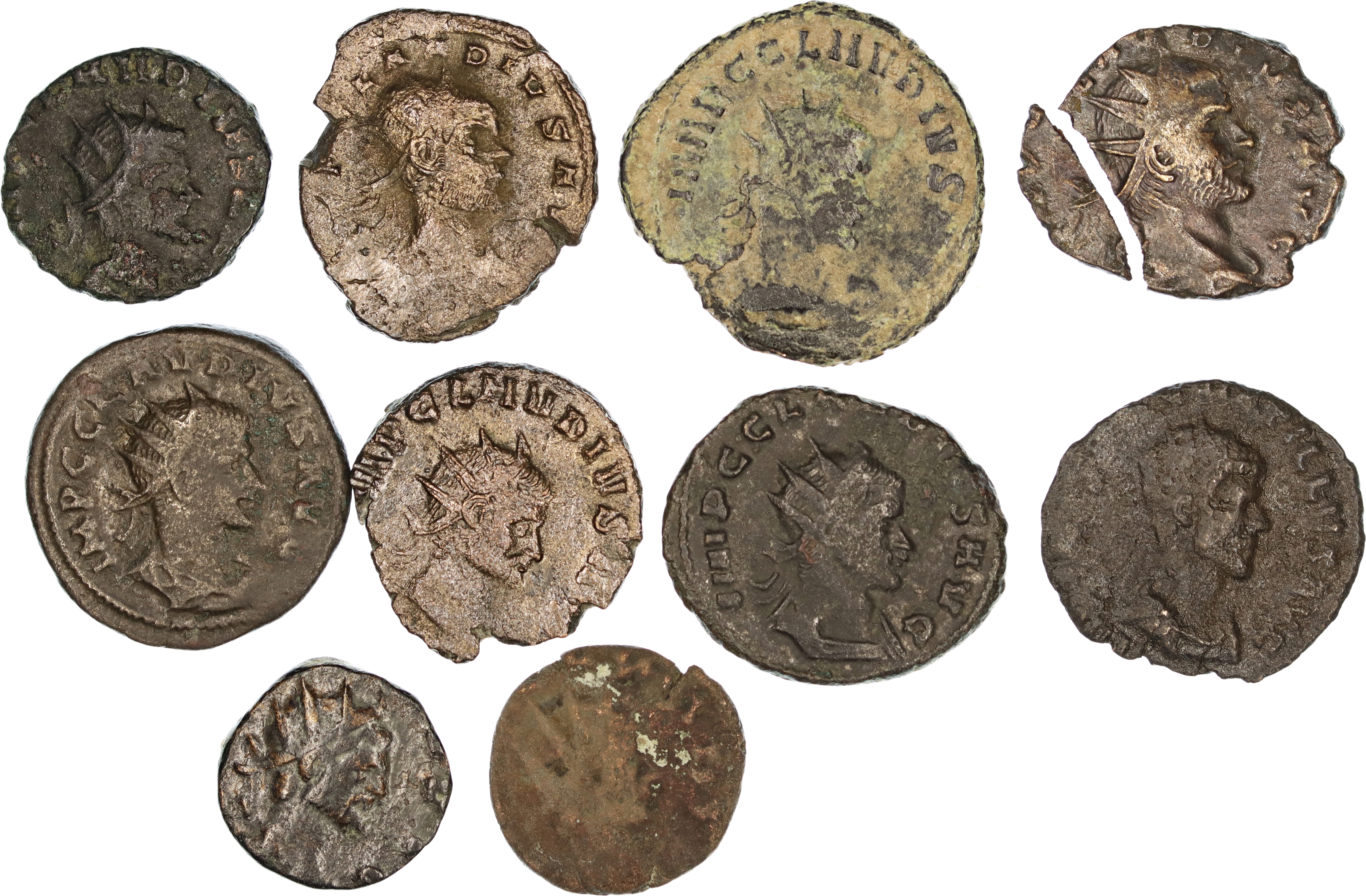 Roman Empire, Claudius II & Quintillus, Æ Antoninianus, 3rd Century AD, Fair-VF