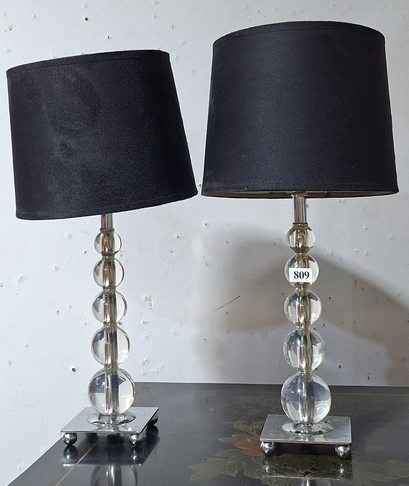 PAIR OF TABLE LAMPS