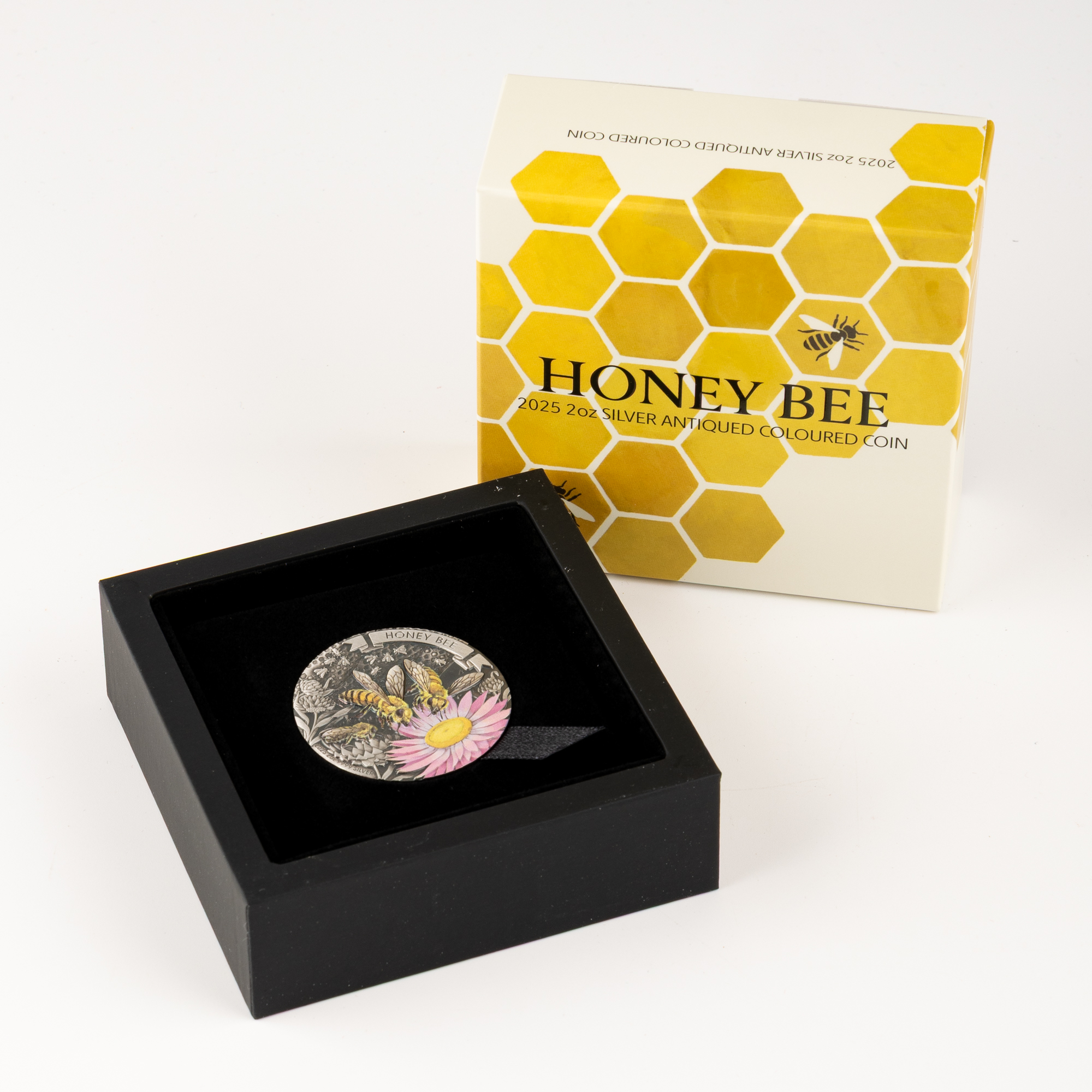 Charles III, Perth Mint - Honey Bee, Two Dollars, 2025, UNC