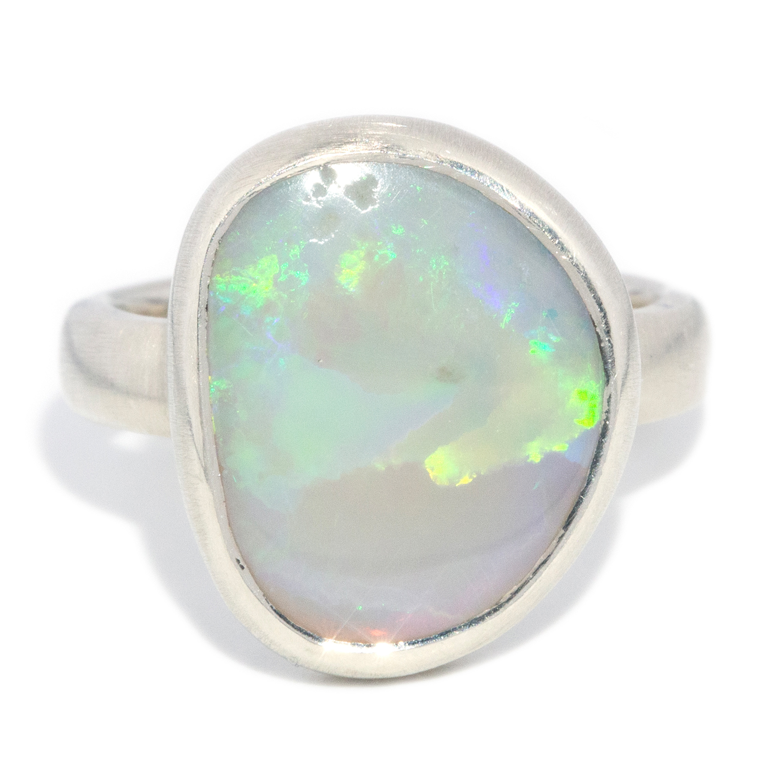 Crystal Opal Ring in 9ct Gold