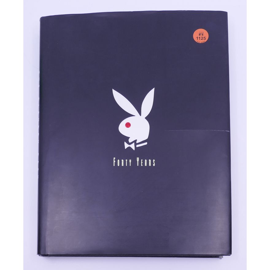 Hugh Hefner Ink Signed Playboy 'Forty Years' Book