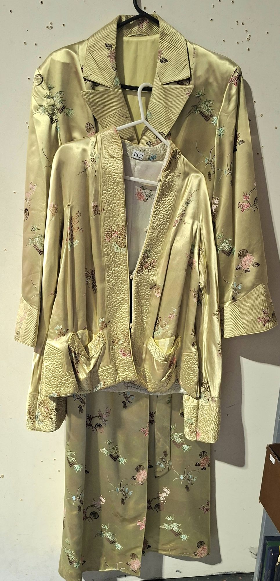 Chinese Silk Robe And Jacket