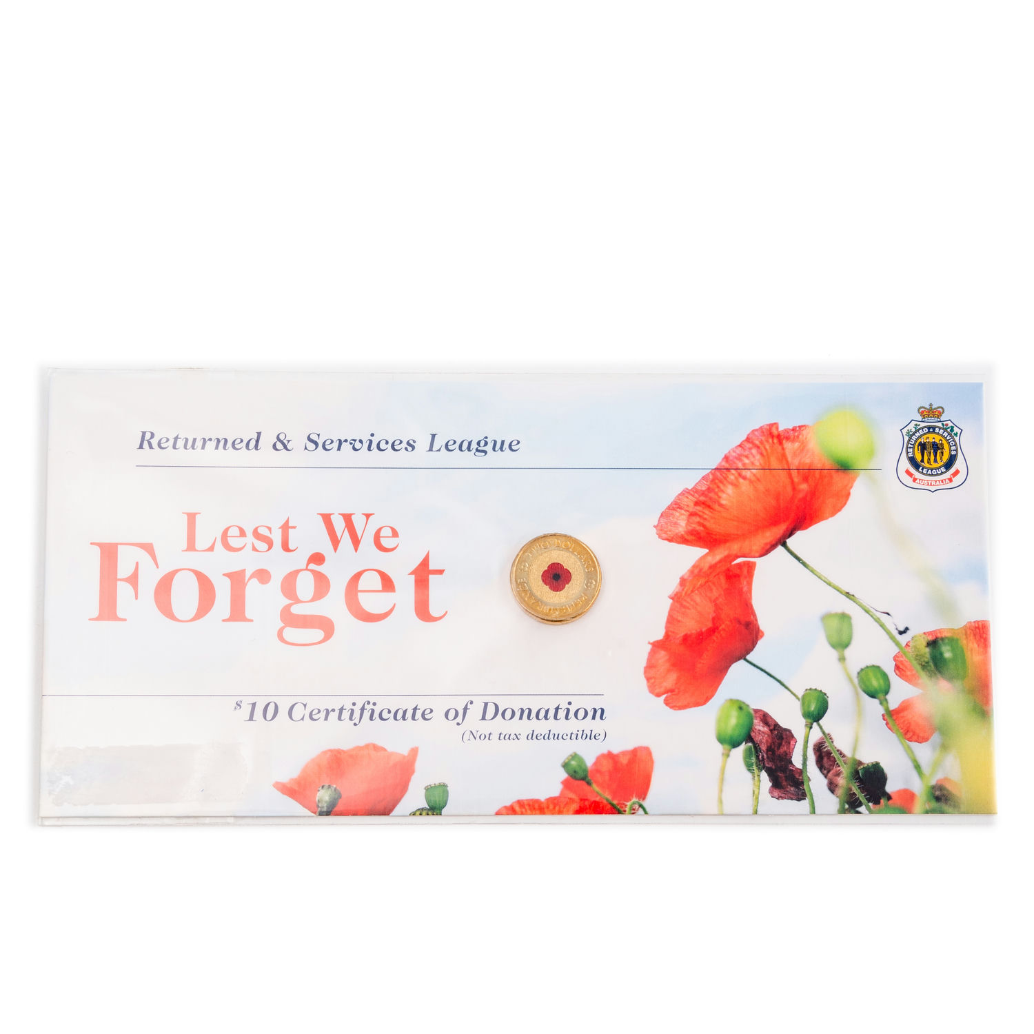 Remembrance - RSL, Two Dollars, 2012, UNC