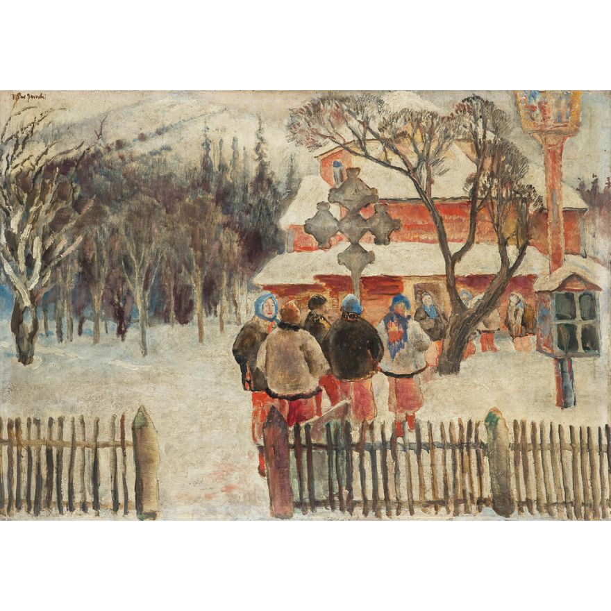 Władysław Jarocki | Scena huculska